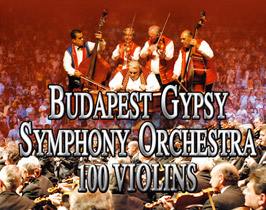 Будапештский симфонический оркестр цыган 100 скрипок